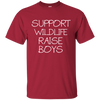 Support Wildlife Raise Boys T Shirts V4