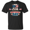 Happy Independence Day Pug T Shirts V1