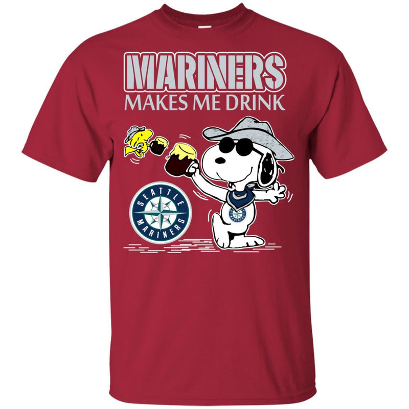 Seattle Mariners Makes Me Drinks T Shirts