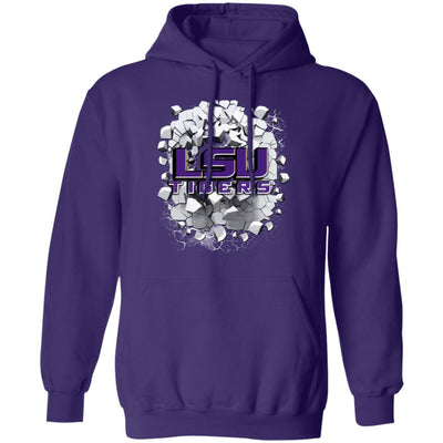 Colorful Earthquake Art LSU Tigers T Shirt