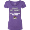 I Love My Wife And Cheering For My East Carolina Pirates T Shirts