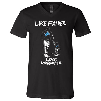 Like Father Like Daughter Detroit Lions T Shirts