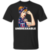 Beautiful Girl Unbreakable Go Minnesota Twins T Shirt