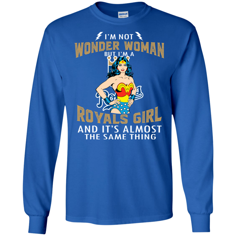 I'm Not Wonder Woman Kansas City Royals T Shirts