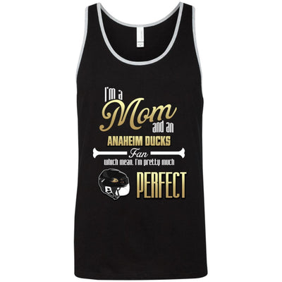 Cool Pretty Perfect Mom Fan Anaheim Ducks T Shirt