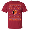 Baltimore Orioles Stitch Knitting Style T Shirt