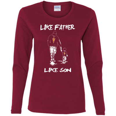 Happy Like Father Like Son Arizona State Sun Devils T Shirts