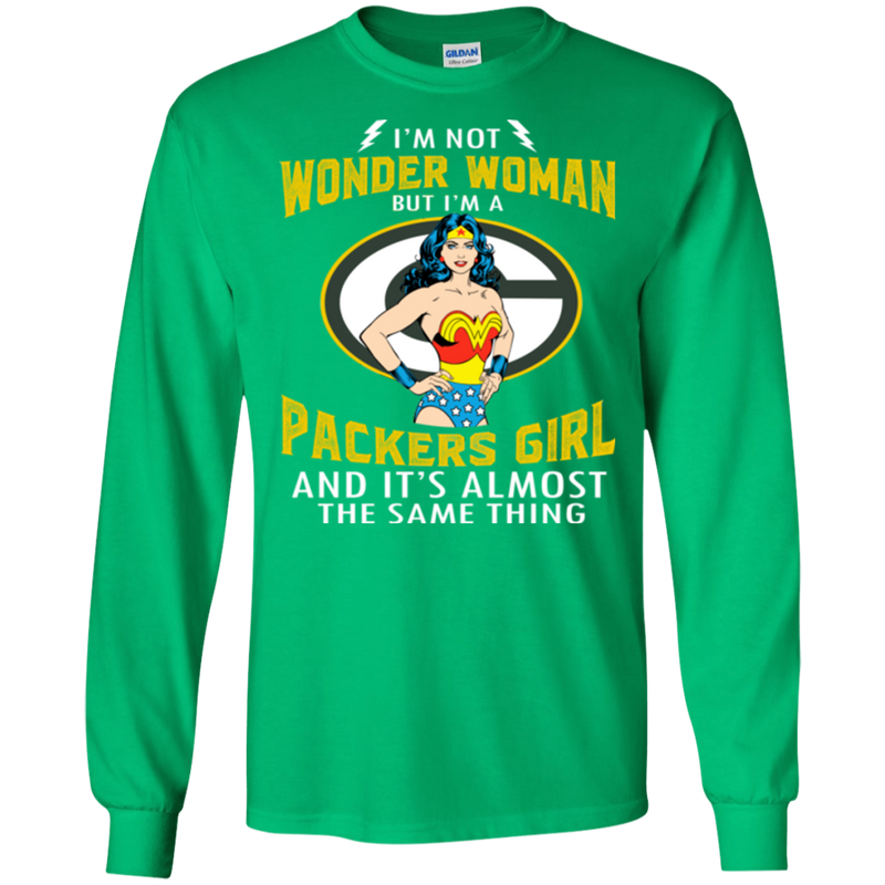 I'm Not Wonder Woman Green Bay Packers T Shirts