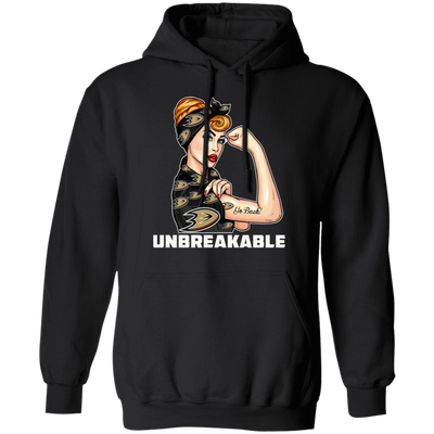 Beautiful Girl Unbreakable Go Anaheim Ducks T Shirt