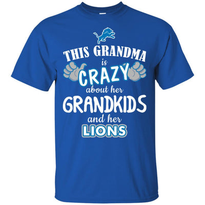 This Grandma Is Crazy About Her Grandkids And Her Detroit Lions T Shirt