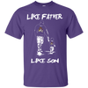 Happy Like Father Like Son East Carolina Pirates T Shirts