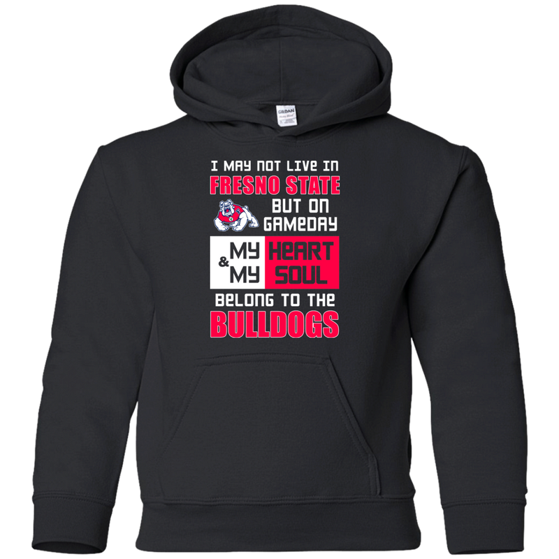 My Heart And My Soul Belong To The Fresno State Bulldogs T Shirts