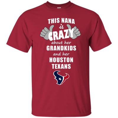 This Nana Is Crazy About Her Grandkids And Her Houston Texans T Shirts