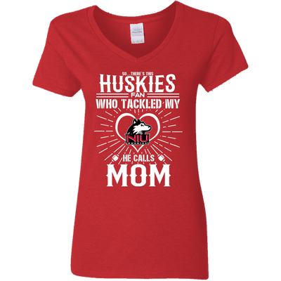 He Calls Mom Who Tackled My Northern Illinois Huskies T Shirts