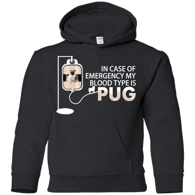 My Blood Type Is Pug T Shirts