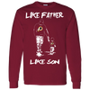 Happy Like Father Like Son Washington Redskins T Shirts