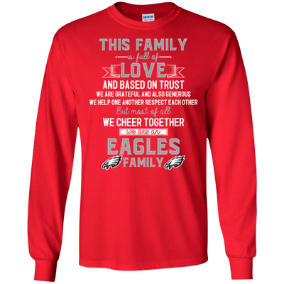 We Are A Philadelphia Eagles Family T Shirt