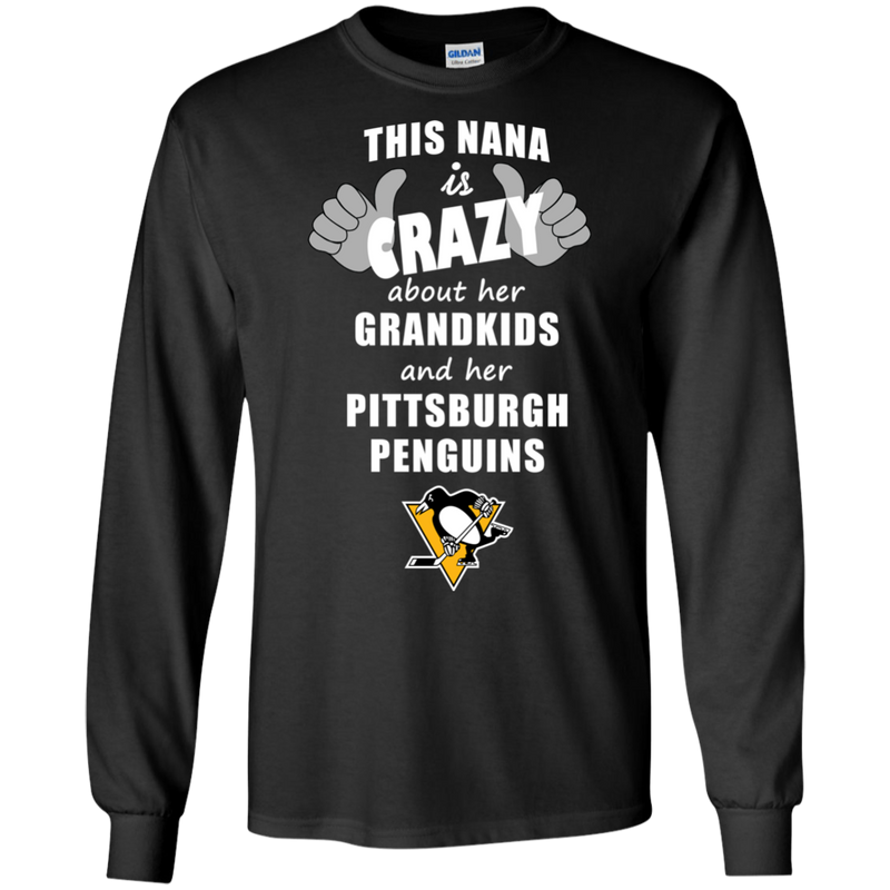 This Nana Is Crazy About Her Grandkids And Her Pittsburgh Penguins T Shirts