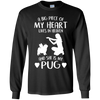 A Big Piece Of My Heart She Is My Pug T Shirts