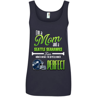 Cool Pretty Perfect Mom Fan Seattle Seahawks T Shirt