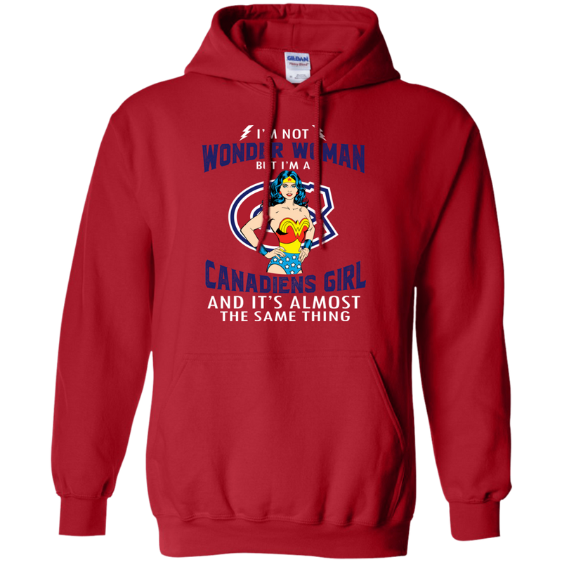 I'm Not Wonder Woman Montreal Canadiens T Shirts