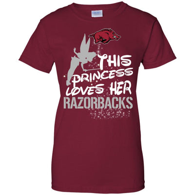 This Princess Love Her Arkansas Razorbacks T Shirts