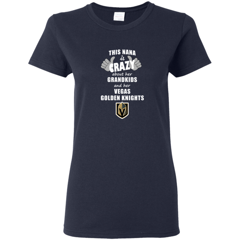 This Nana Is Crazy About Her Grandkids And Her Vegas Golden Knights T Shirts