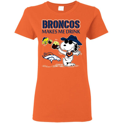 Denver Broncos Make Me Drinks T Shirt