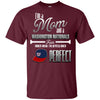 Cool Pretty Perfect Mom Fan Washington Nationals T Shirt