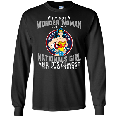 I'm Not Wonder Woman Washington Nationals T Shirts