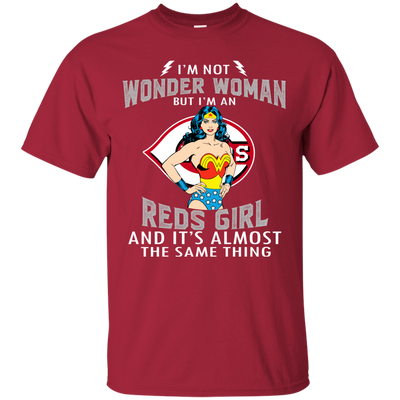 I'm Not Wonder Woman Cincinnati Reds T Shirts