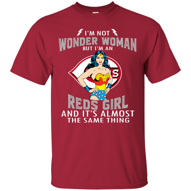 I'm Not Wonder Woman Cincinnati Reds T Shirts