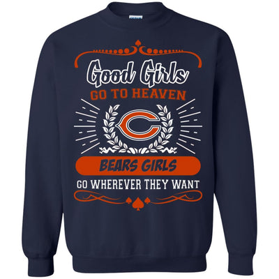 Good Girls Go To Heaven Chicago Bears Girls T Shirts