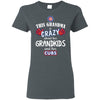 Funny This Grandma Is Crazy About Her Grandkids And Her Cubs T Shirts