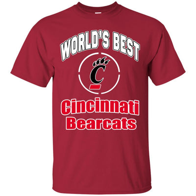 Amazing World's Best Dad Cincinnati Bearcats T Shirts