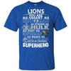 Detroit Lions You're My Favorite Super Hero T Shirts