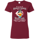 I'm Not Wonder Woman Cincinnati Reds T Shirts