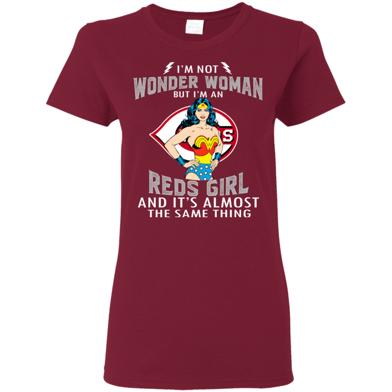 I'm Not Wonder Woman Cincinnati Reds T Shirts