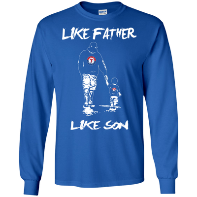 Happy Like Father Like Son Texas Rangers T Shirts