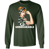 Beautiful Girl Unbreakable Go Green Bay Packers T Shirt