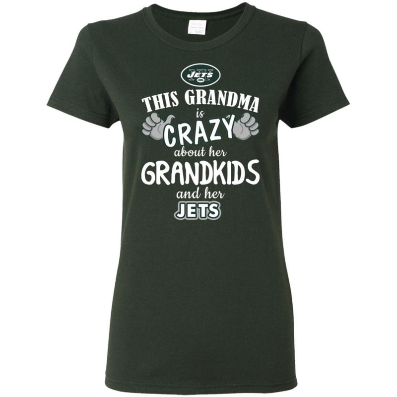 This Grandma Is Crazy About Her Grandkids And Her New York Jets T Shirt
