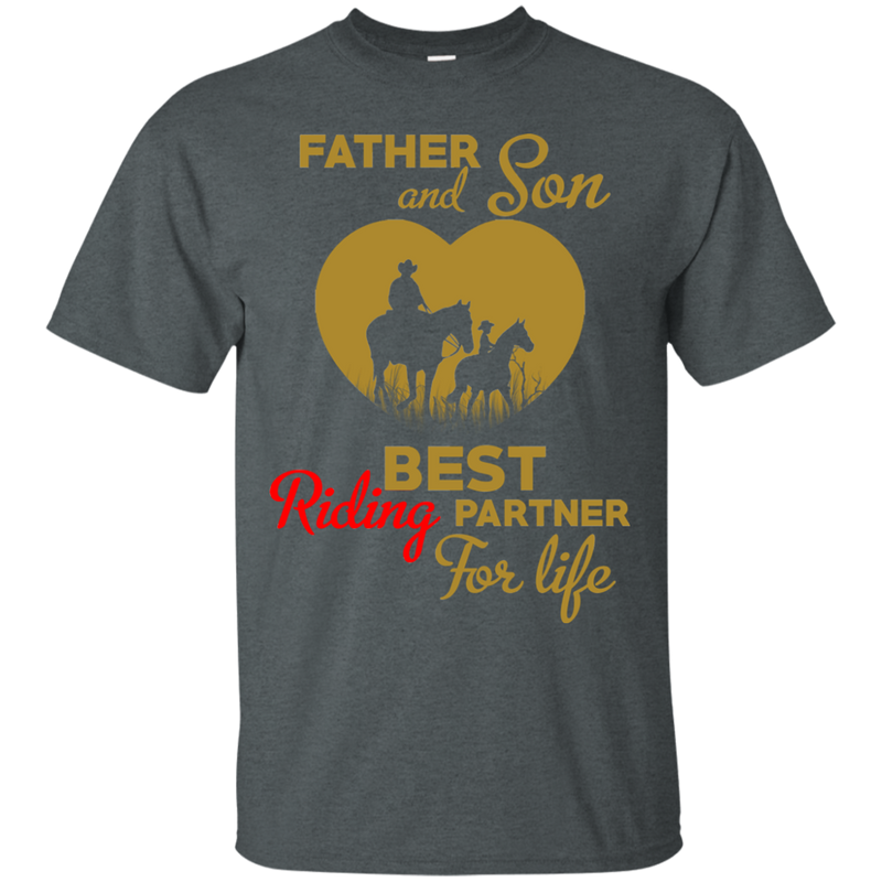 Father And Son Best Riding Partner For Life T Shirts