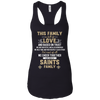 We Are A New Orleans Saints Family T Shirt