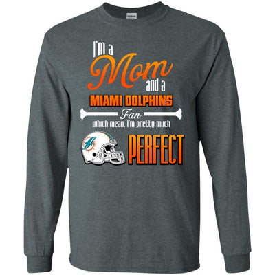 Cool Pretty Perfect Mom Fan Miami Dolphins T Shirt