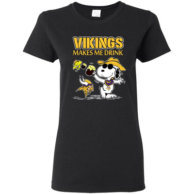 Minnesota Vikings Make Me Drinks T-Shirt