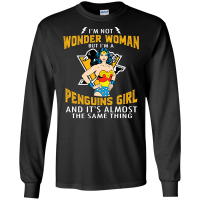 I'm Not Wonder Woman Pittsburgh Penguins T Shirts