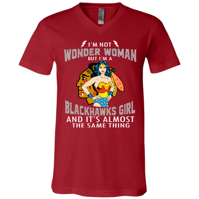 I'm Not Wonder Woman Chicago Blackhawks T Shirts
