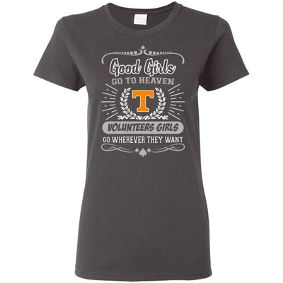 Good Girls Go To Heaven Tennessee Volunteers Girls T Shirts