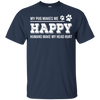 My Pug Makes Me Happy T Shirts