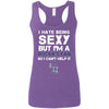 I Hate Being Sexy But I'm Fan So I Can't Help It Colorado Rockies Purple T Shirts